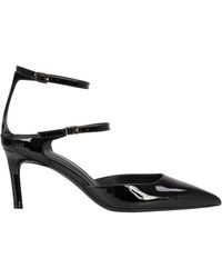 BOSS - Gracey Ankle Strap Pointed Toe Pump - Lyst