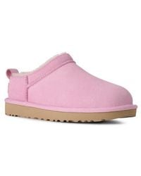 UGG - Classic Micro Genuine Shearling Lined Slip-On - Lyst