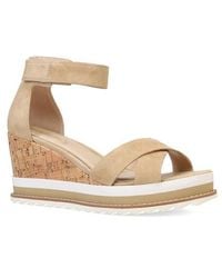 Pelle Moda - Westyn Ankle Strap Platform Wedge Sandal - Lyst