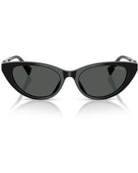 Ralph - 53Mm Gradient Cat Eye Sunglasses - Lyst