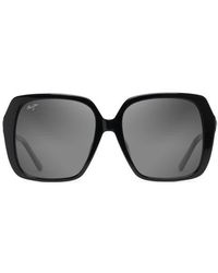 Maui Jim - Poolside 55Mm Polarized Square Sunglasses - Lyst