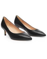 LK Bennett - Audrey Pointed Toe Kitten Heel Pump - Lyst