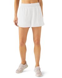 Beyond Yoga - In Stride Lined Shorts - Lyst