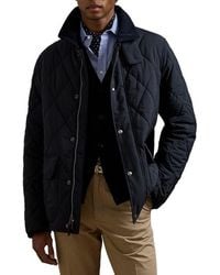 Ralph Lauren - Carleton Diamond Quilted Down Jacket - Lyst