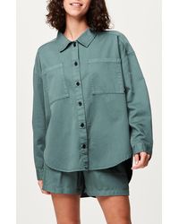 Picture - Catalya Linen & Cotton Button-up Shirt - Lyst
