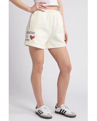 The Mayfair Group - Empathy Is For Lovers Graphic Sweat Shorts - Lyst
