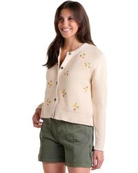 Toad & Co. - Bianca Crew Cardigan Embroidered - Lyst