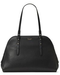 Kate Spade - Do It All Pebble Leather Maise Carryall Tote - Lyst