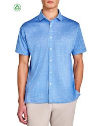 Con.struct - Regular Fit Chambray Recycled Performance Golf Button-Down Shirt - Lyst