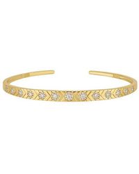 Bony Levy - Cleo Diamond Cuff Bracelet - Lyst