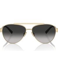 Tiffany & Co. - 59Mm Gradient Pilot Sunglasses - Lyst