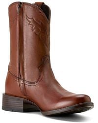 Ariat - Sonoro Roper Toe Western Boot - Lyst