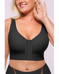 Shapellx - Airslim Unlined Wireless Back Support Bra - Lyst