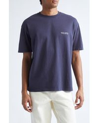 Palmes - Logo Embroidered Cotton T-Shirt - Lyst