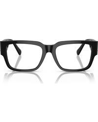 Versace - 55Mm Square Optical Glasses - Lyst