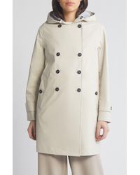 Save The Duck - Orel Waterproof Trench Coat - Lyst