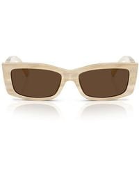 Tiffany & Co. - 54Mm Rectangular Sunglasses - Lyst