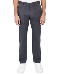 Brooklyn Brigade - Slim Fit Solid Cotton Stretch Utility Pants - Lyst