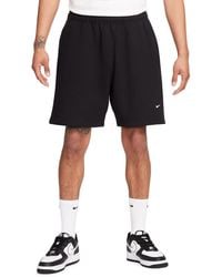Nike - Solo Swoosh Fleece Sweat Shorts - Lyst