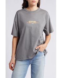 Rip Curl - Tour Heritage Oversize Logo Graphic T-shirt - Lyst