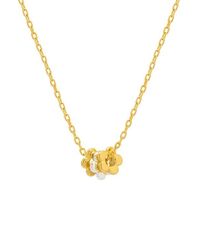 Estella Bartlett - Multi Flower Beaded Necklace - Lyst