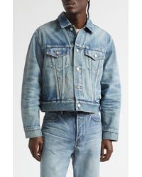 Fear Of God - Classic Selvedge Denim Trucker Jacket - Lyst