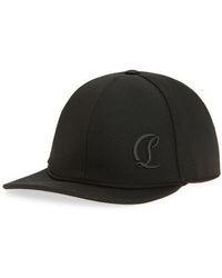Christian Louboutin - Mooncrest Active Monogram Canvas Baseball Cap - Lyst