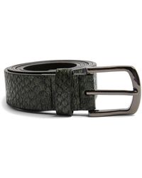 supreme snakeskin belt