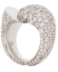 Lanvin - Haute Séquence Rhinestone Ring - Lyst