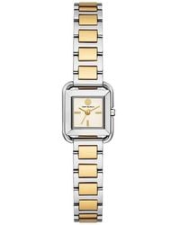 Tory Burch - The Small Kira Square Bracelet Watch, 18Mm X 18Mm - Lyst