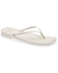 MALVADOS - Lola Square Toe Flip-Flop - Lyst