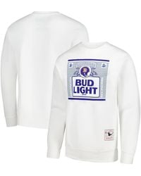 Mitchell & Ness - X Bud Light Denver Broncos The Crest Pullover Sweatshirt - Lyst