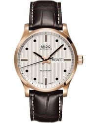 MIDO - Multifort Automatic Leather Strap Watch, 42Mm - Lyst