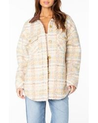 Roxy - Overlander Fleece Shirt Jacket - Lyst