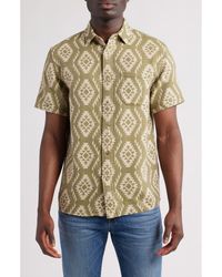 Pendleton - Gateway Print Short Sleeve Cotton Button-Up Shirt - Lyst