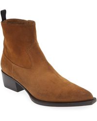 Golden Goose - Debbie Pointed Toe Western Boot - Lyst