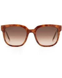 Fossil - 54Mm Gradient Square Sunglasses - Lyst