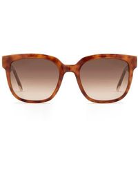 Fossil - 54Mm Gradient Square Sunglasses - Lyst