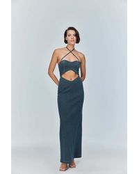 Jendue - Monte Maxi Denim Dress - Lyst