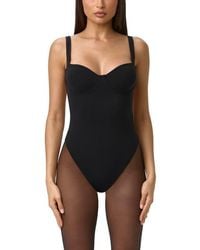 Naked Wardrobe - Bustier Tank Bodysuit - Lyst