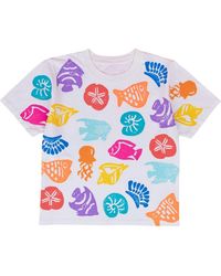 Mokuyobi - Painted Crop Tee - Lyst