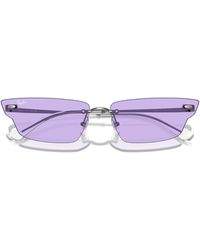 Ray-Ban - 63mm Frameless Butterfly Sunglasses - Lyst