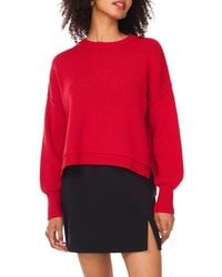 1.STATE - Relaxed Crewneck Sweater - Lyst