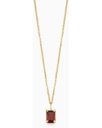 Oradina - 14K Date Me Birthstone Pendant Necklace - Lyst