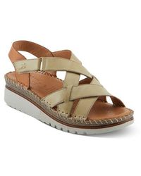 Spring Step - Migula Slingback Wedge Sandal - Lyst
