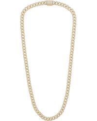 Bony Levy - Varda Diamond Curb Chain Necklace - Lyst