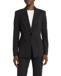 BOSS - Jabinalah One-button Virgin Wool Blazer - Lyst