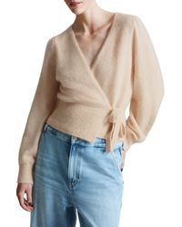 & Other Stories - & Merino Wool & Mohair Blend Wrap Cardigan - Lyst