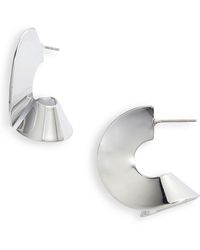 Nordstrom - Flat Spiral Hoop Earrings - Lyst