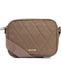 Barbour - Quilted Nylon Crossbody Bag - Lyst